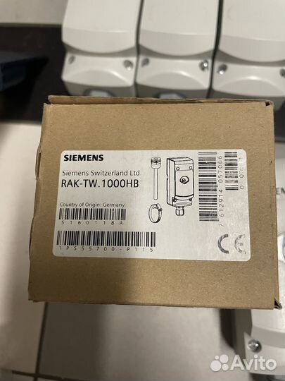 Термостат накладной siemens RAK-TW.1000HB