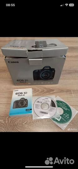 Фотоаппарат canon 5D mark iii body