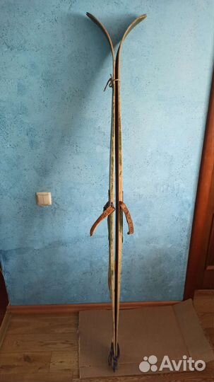 Лыжи охотничьи Вологда времён СССР с креплением