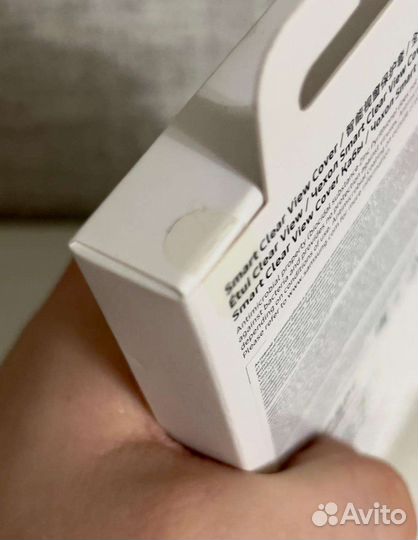 Чехол Smart Clear View Cover на Samsung S22