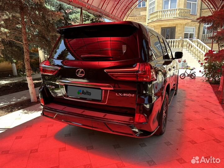 Lexus LX 4.5 AT, 2017, 190 000 км