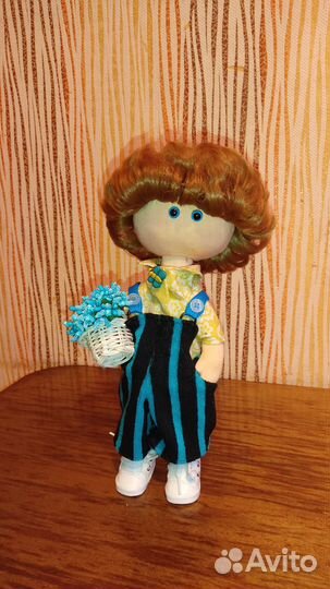 Текстильная интерьерная кукла