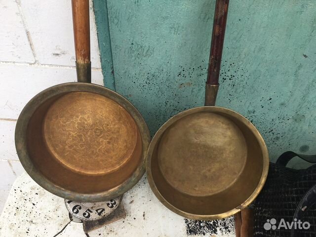 Медный таз для варенья
