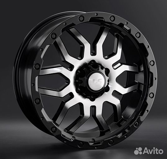 LS wheels LS1285 : 8x17 6*139,7 Et:10 Dia:110,1 bkf