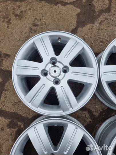 Литые диски K&K,R15,4х100,Et45,Цо 54.1