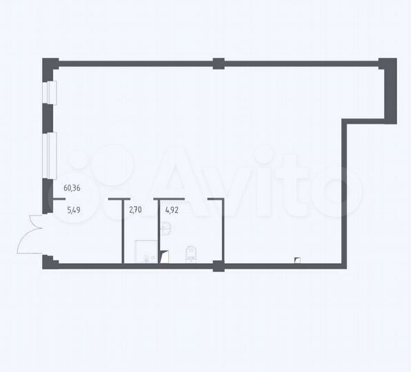 Свободного назначения, 73.47 м²