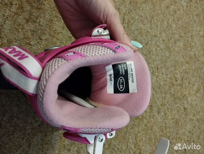 Ролики раздвижные, 31-34