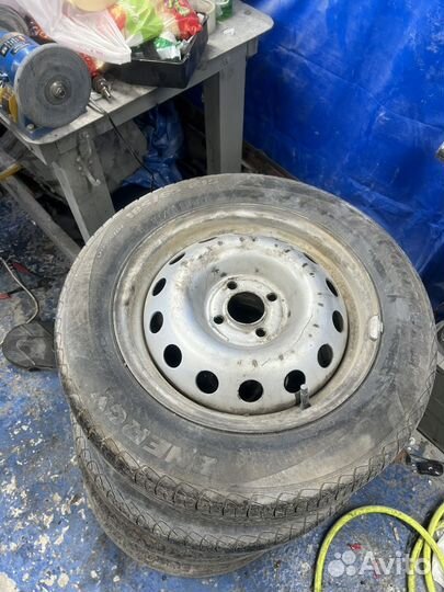 Летняя резина с дисками r15