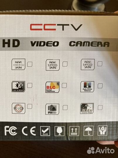 Камера видеонаблюдения купольная