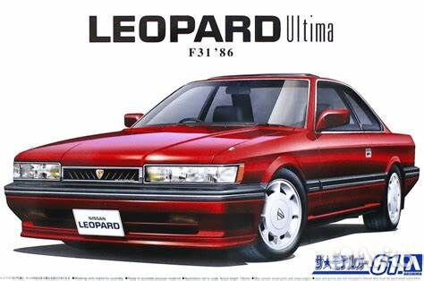 Nissan Leopard Сборная модель Aoshima 06109