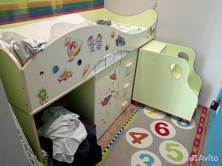 Кровать-чердак