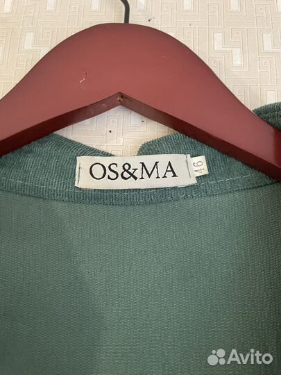 Рубашка зеленная