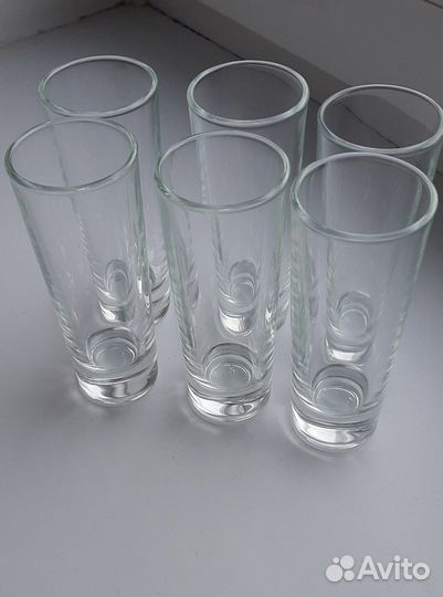 Набор стопок Luminarc 50мл.новые 6 шт