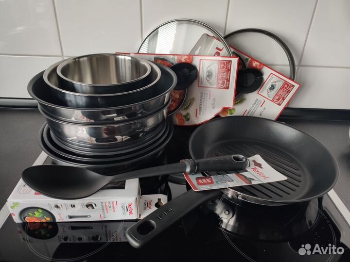 Н О В О Е - Tefal ingenio, набор большой или малый