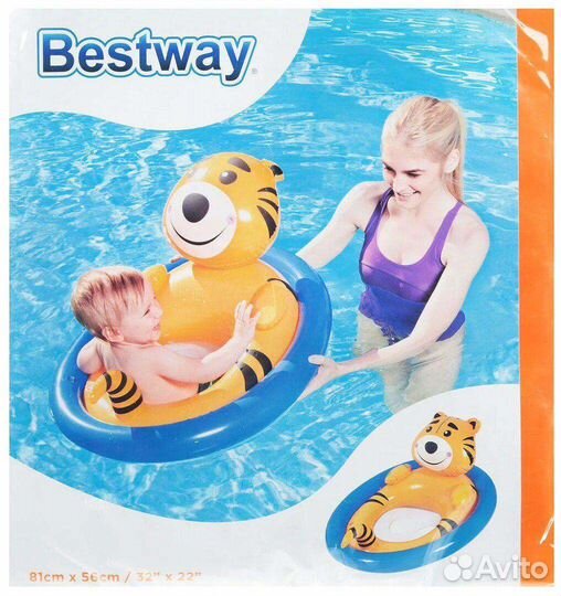Круг для плавания детский плот