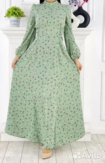 Платье на завязках