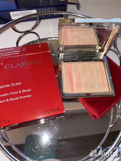 Летняя Лимитка clarins бронзер-румяна