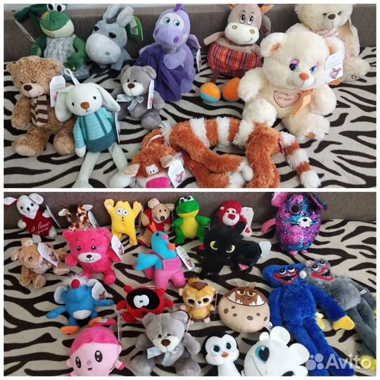 Новые мягкие игрушки