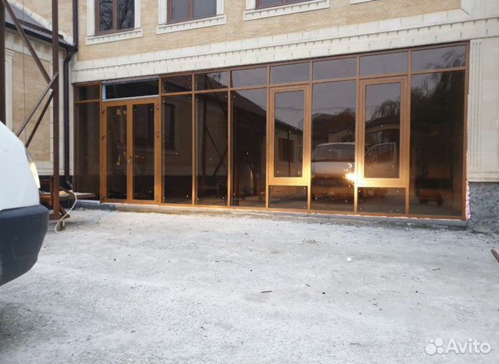 Теплая Алюминиевая двери, Витражи, расрочку не бу