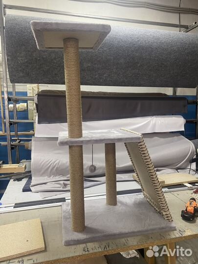 Когтеточка Игровой комплекс для кошек