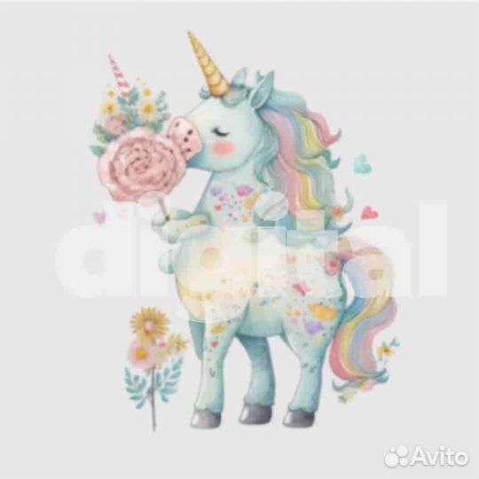 Картина акварельная в детскую комнату