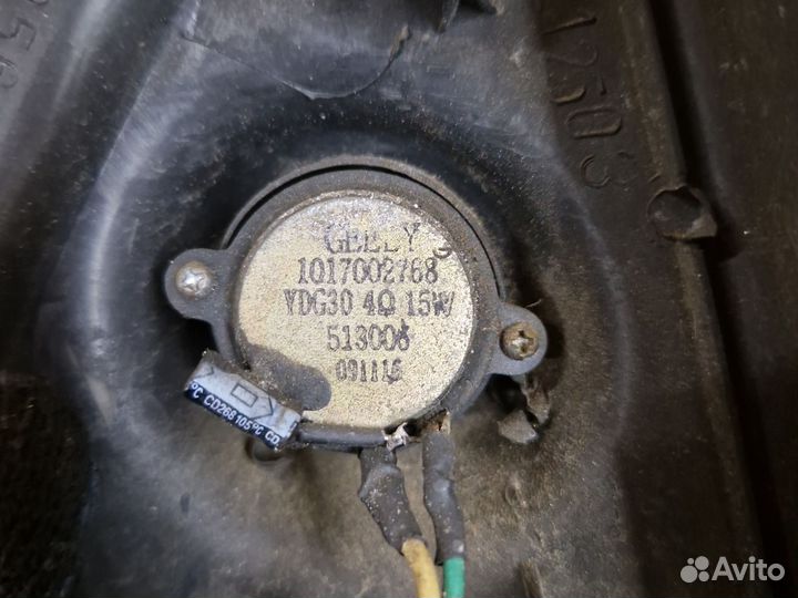 Накладка зеркала левая geely mk / mk cross 1.5