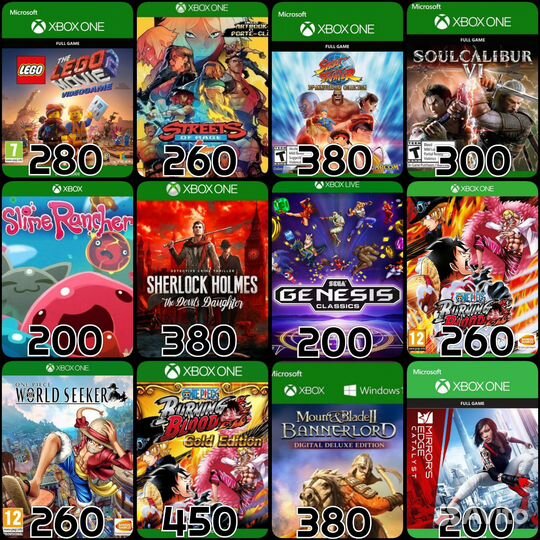 Игры на Xbox One & Xbox Series