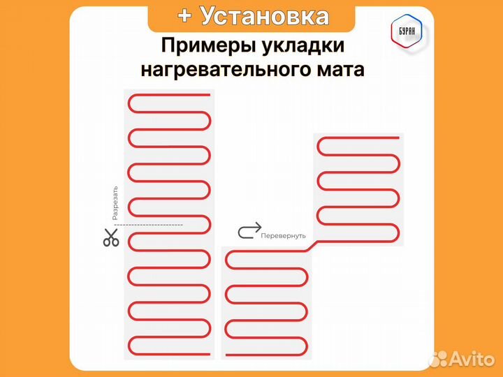 Теплый пол Russian Heat 12 кв.м