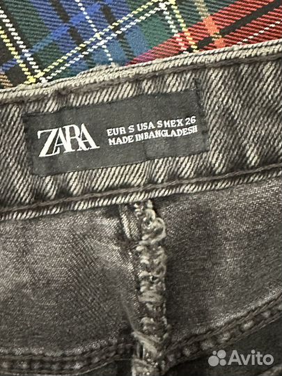 Джинсовая юбка zara s