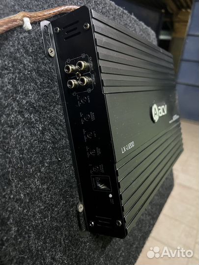 Сабвуфер и усилитель моноблок