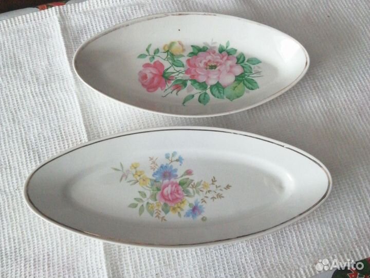 Фарфор селедочницы СССР