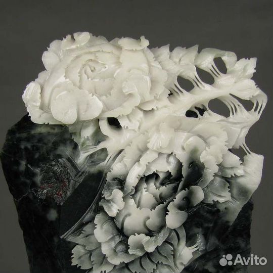 Нефрит, резьба 