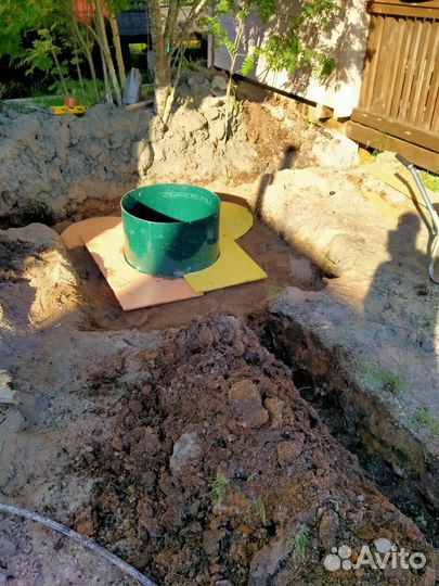 Септик на 15 человек с выносным блоком