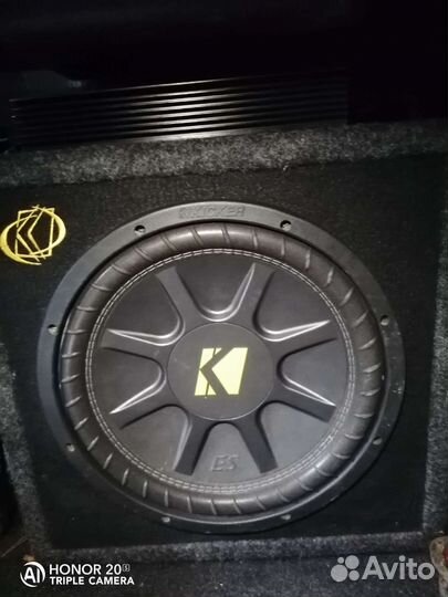 Subwoofer kicker без усилитель