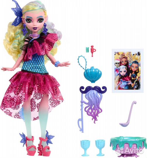 Monster High Monster Ball Doll, Lagoona Blue