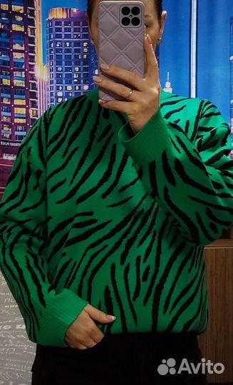 Свитер женский оверсайз