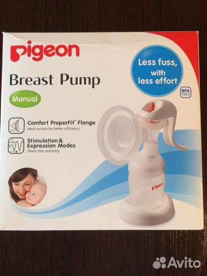 Молокоотсос ручной Pigeon новый