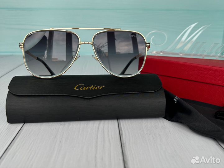 Солнцезащитные очки Cartier женские мужские