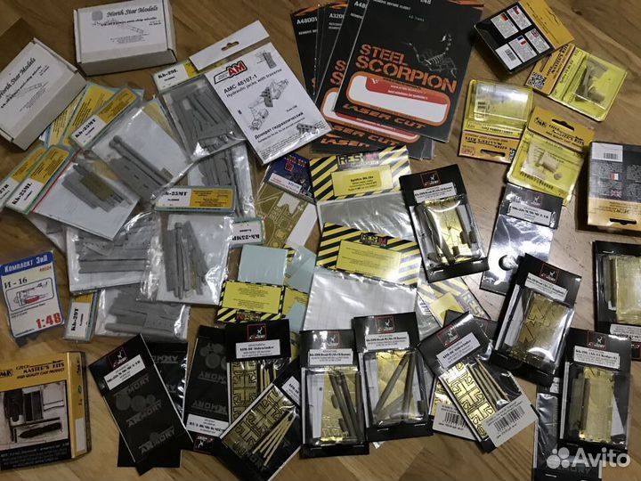 Допы для авиации: травление, смола, колеса, фонари