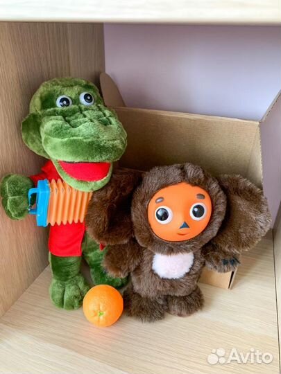 Крокодил Гена мягкая игрушка