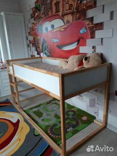 Кровать чердак икея бу