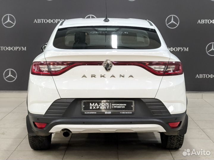 Renault Arkana 1.6 CVT, 2021, 122 839 км