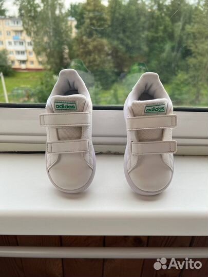 Кеды adidas белые 23 размер