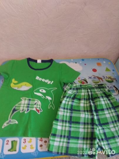 Продам комплекты, футболка и шорты