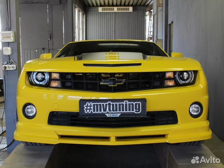 Юбка переднего бампера chevrolet camaro 2009-2012