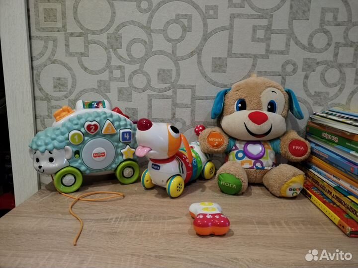Игрушки Fisher price и Chicco пакетом