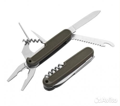 Нож карманный BW с плоскогубцами офицер