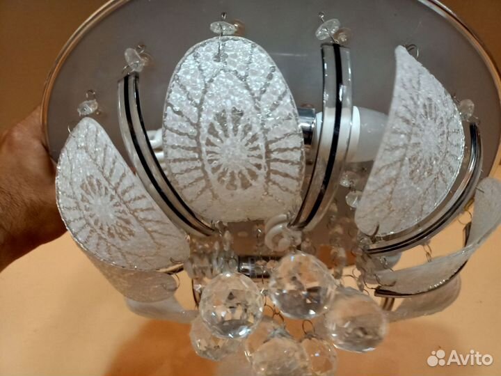 Люстра потолочная бу