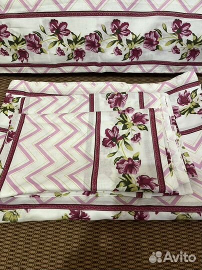 Белье постельное полуторка