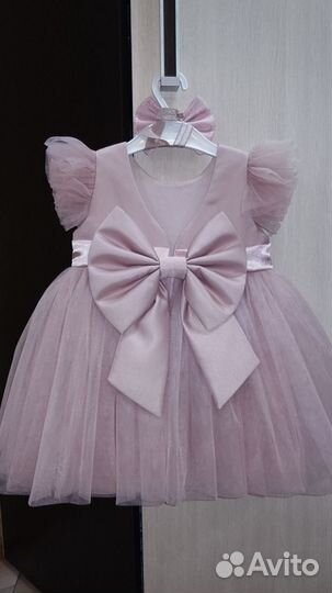 Платье для девочки 74 80
